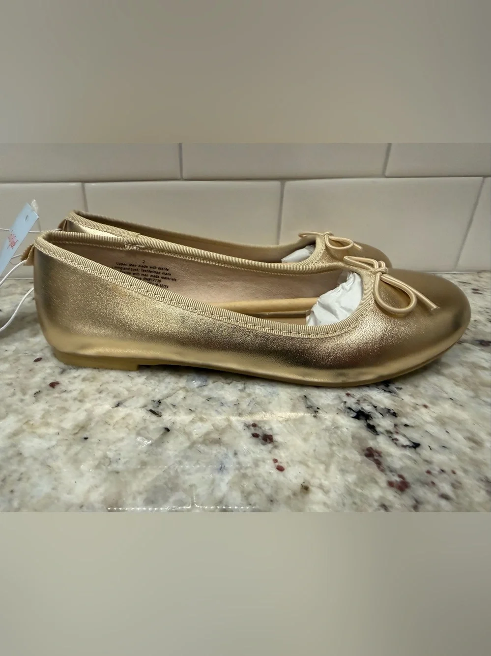 Cat & Jack shiny gold